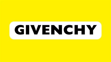 spell the word givenchy|how to pronounce givenchy.